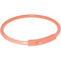 Atstarojošā kakla siksna suņiem - Safer Life Flash Light Band, XL, 58cm, oranža