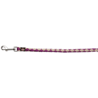 Vodítko pro psy Cavo Trixie S-M 1m*12mm fialovo-stříbrné