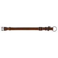 Ошейник для собак - TRIXIE Premium Collar, нейлон, 40-65см/25мм, цвет - коричневый