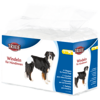 Autiņbiksītes suņiem – TRIXIE Diapers Kucēm, L: 38–56 cm, 12 gab.