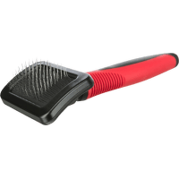 Ķemme suņiem – Trixie, Soft brush, plastic/metal bristles, 7 x 16 cm