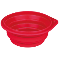 Bļoda suņiem ceļošanai – TRIXIE Travel Bowl, 0,25 l, 11 cm
