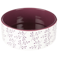 Miska keramická 20cm bílo-vínová 1,4l