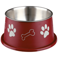 Миска для собак – Long-ear Bowl, Stainless Steel, Plastic Coated, 0,9 л/19 см