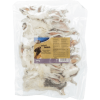 Gardums suņiem – TRIXIE Rabbit ears with fur, 500 g