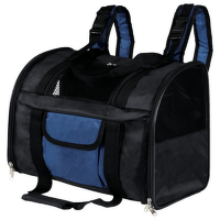 Prenosny ruksak T-bag,44x30x21cm,cierno-modry