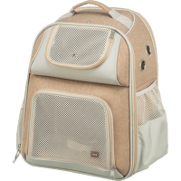 Mugursoma dzīvnieku transportēšanai – TRIXIE Willow, 38 x 25 x 45 cm, beige