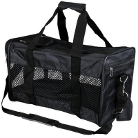 T-bag Prenosná taška z nylonu,čierna 45x27x25 cm