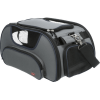 Сумка для транспортировки животных - Trixie Wings airline carrier, 28 x 23 x 46 см, grey/blue