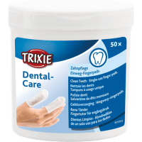 Salvetes zobu kopšanai – TRIXIE Fingerlings for tooth care, 50 gab.