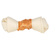 Kost s uzlikmi, s kuracinou, 2ks, 11cm/70g,