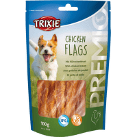 Gardums suņiem – TRIXIE PREMIO Chicken Flags, 100 g