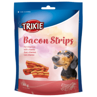Pamlsek pro psy Trixie  Bacon Strips 85g