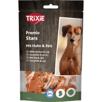 Maškrty Trixie Premio hviezdičky s kuracím mäsom a ryžou 100g