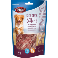 Лакомство для собак - TRIXIE PREMIO Rice Duck Bones, 80 г