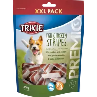 Gardums suņiem – TRIXIE PREMIO Fish Chicken Stripes, XXL Pack, 300 g