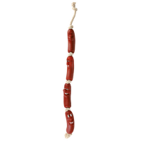 PVC klobasova retaz - 4ks, cca 75 cm