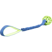 Игрушка для собак – TRIXIE Bungee Tugger with ball, 48 см