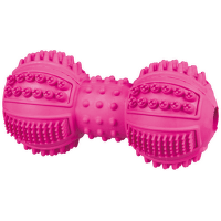Игрушка для собак – TRIXIE Denta Fun Dumbbell, natural rubber, 9 см