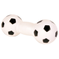 Rotaļlieta suņiem – TRIXIE Soccer Dumbbell, Vinyl, 14 cm
