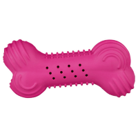 Rotaļlieta suņiem – TRIXIE Rustling Bone, Natural Rubber, 11 cm