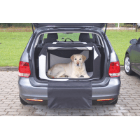 Транспортировочный бокс для животных – Trixie, Vario Mobile Kennel, M–L, 91 x 58 x 61 см, black/grey