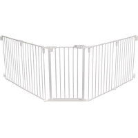 Zábrana pro psy s dvířky Trixie 5 dílů 62,5–300×76,5 cm
