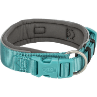 Obojok Trixie Premium extra široký S–M 33–42 cm / 35 mm aqua-grafitový