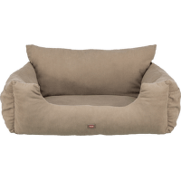 Pelech do auta Trixie Double 80×60×35 cm šedobéžový