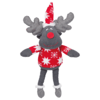 Trixie Xmas Hračka plyšový sob, 42cm