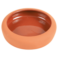 Керамическая миска для грызунов – Trixie, Ceramic Bowl with rounded rim, 125 мл, 10 см