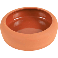 Керамическая миска для грызунов – Trixie, Ceramic Bowl with rounded rim, 250 мл, 13 см