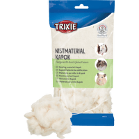 Вата для гнёзд грызунов – Trixie, Nesting material, kapok, cream, 40 г