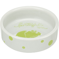Keramikas bļoda grauzējiem – Trixie, Bowl, comic hamsters, ceramic, 90 ml, 8 cm