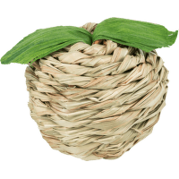 Rotaļlieta grauzējiem – Trixie, Apple with maize husk, grass, 7 cm