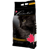 Cementējošās smiltis kaķu tualetei – Canadian Cat Unscented, 10 l