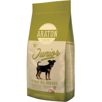 Barība suņiem – Araton Dog Junior Poultry, Small Bites, 3 kg