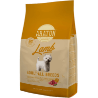 Корм для собак – Araton Dog Adult с бараниной и рисом, 3 кг