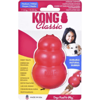 Rotaļlieta suņiem – KONG Classic, M, Red