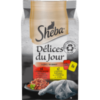Konservi kaķiem – Sheba Fresh and Fine Meat, 6 x 50 g