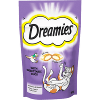 Лакомство для кошек – Dreamies Duck, 60 г