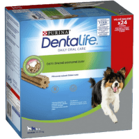 Purina Dentalife pochúťka pre psov balíček 8 x 69 g