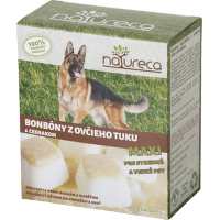 Natureca Bonbóny z ovčieho tuku  s cesnakom maxi 250 g