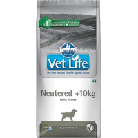 Vetlife dog vet Neutered +10kg 12kg