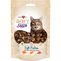 Maškrty Cobbys Pet SOFY Soft Fishes 50 g