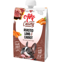 Mäsový krém pre psy Cobbys Pet Aiko Creamy Atlantic Roasted Lamb & Carrot 100 g
