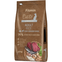 Krmivo Fitmin Purity Adult Rice Fish & Venison 12 kg