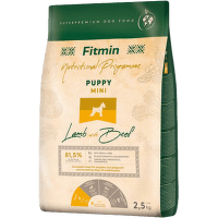 Krmivo Fitmin Puppy Mini Lamb with Beef 2,5 kg
