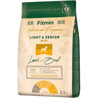 Krmivo Fitmin Light & Senior Mini Lamb with Beef 2,5kg