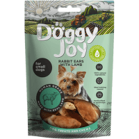 Gardums suņiem – Doggy Joy Rabbit ears with lamb, 55 g